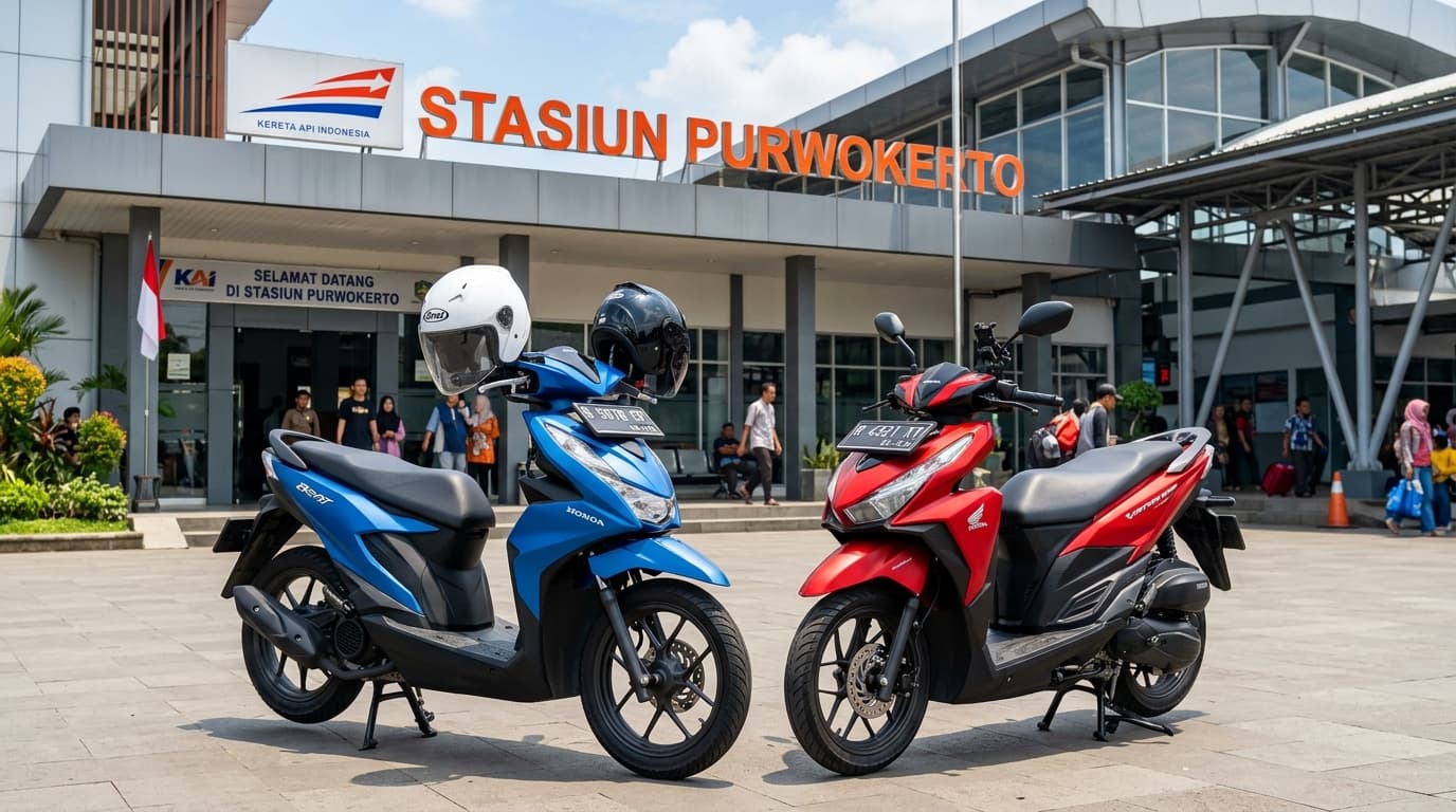 Honda Beat dan Vario siap disewa di Purwokerto