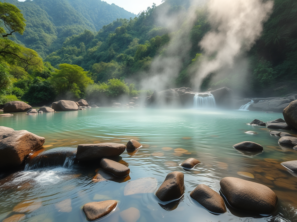 Pesona Keindahan Pancuran 7: Wisata Alami dengan Air Panas yang Menyegarkan
